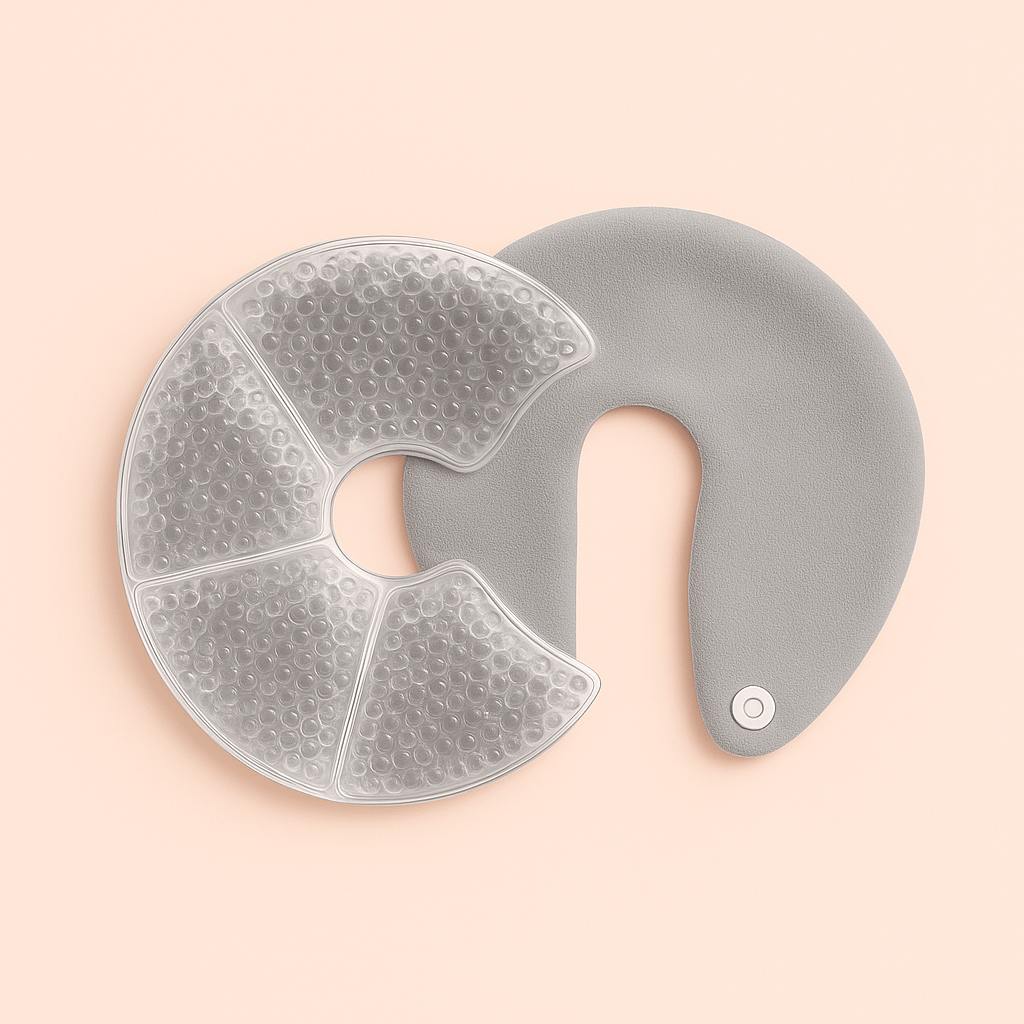 Coussin chaud/froid Isanoa™ – Soulagement naturel pour mamans allaitantes