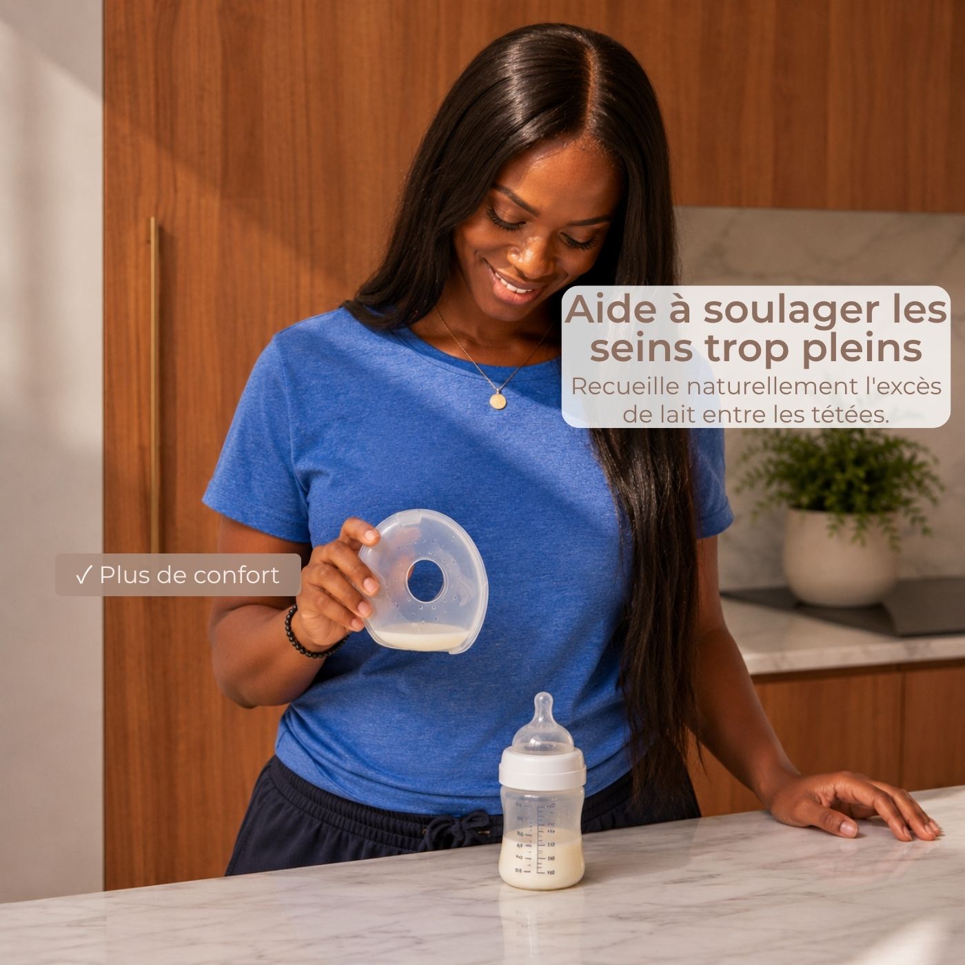 Collecteurs de lait Isanoa™ — récupérez chaque goutte sans tire-lait