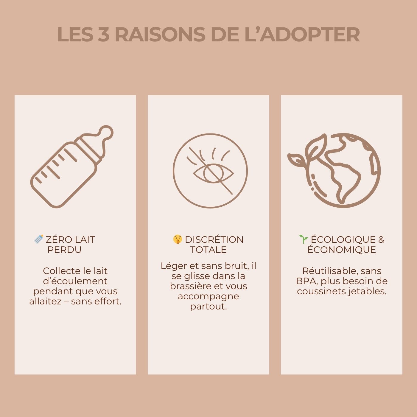 Le collecteur de lait maternel Isanoa™