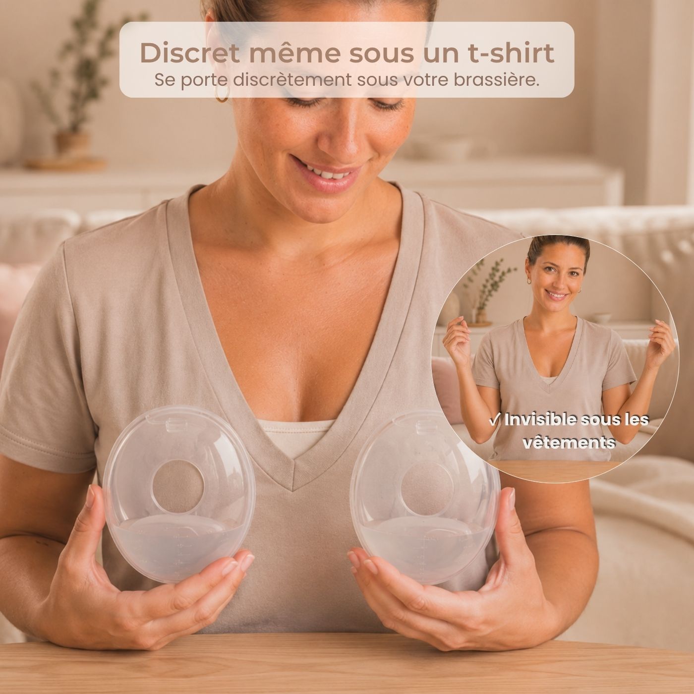 Collecteurs de lait Isanoa™ — récupérez chaque goutte sans tire-lait